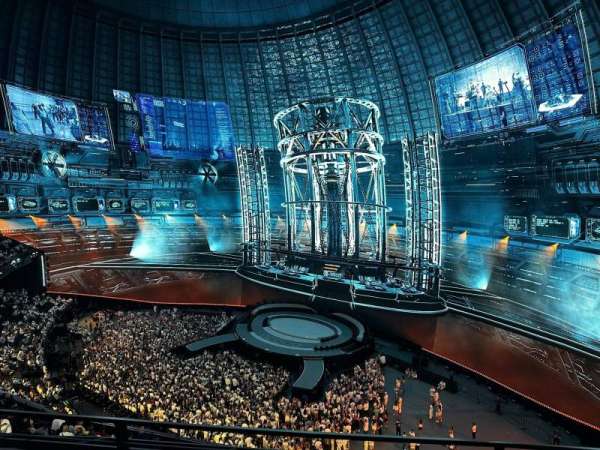 The Sphere, Vegas, section: 309, row: 2, seat: 7
