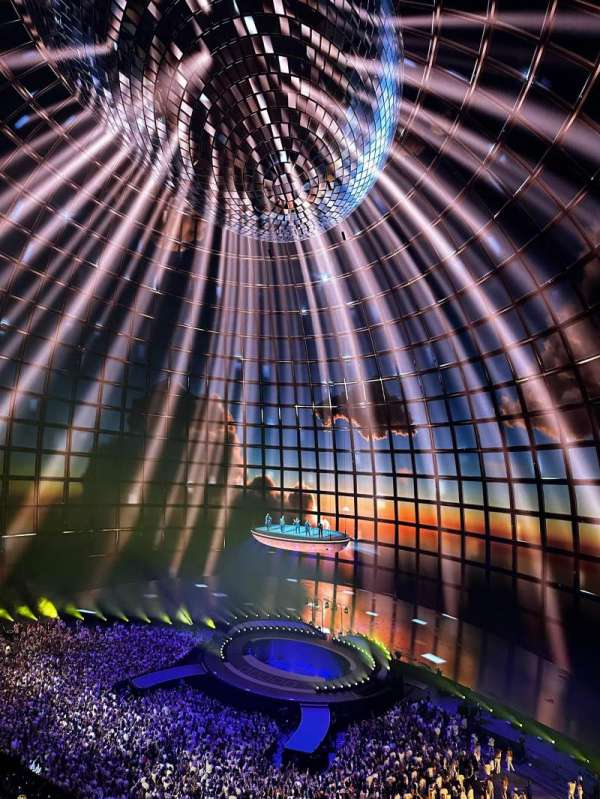 The Sphere, Vegas, section: 309, row: 2, seat: 8