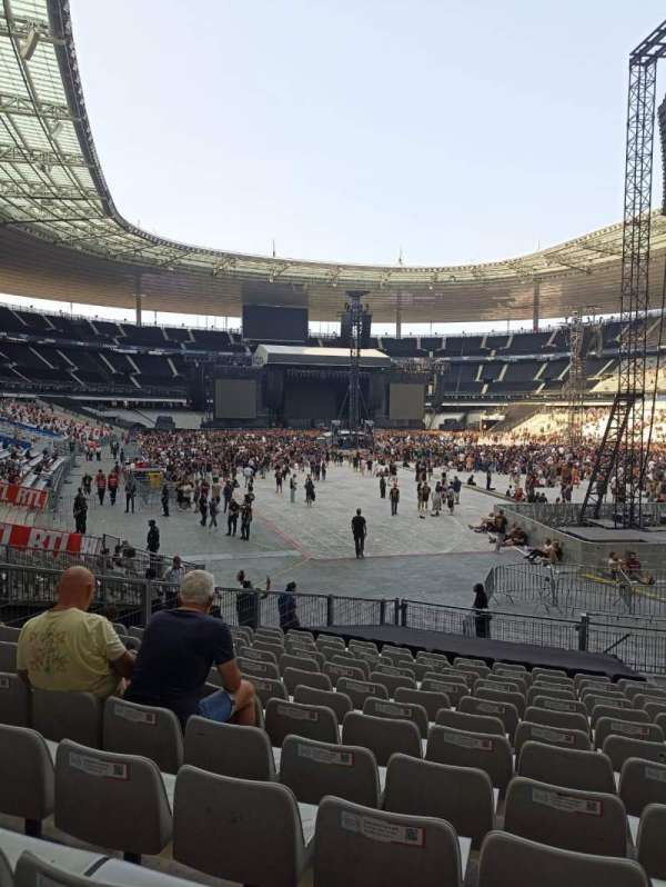 Stade de France, section: Y4, row: 19, seat: 12