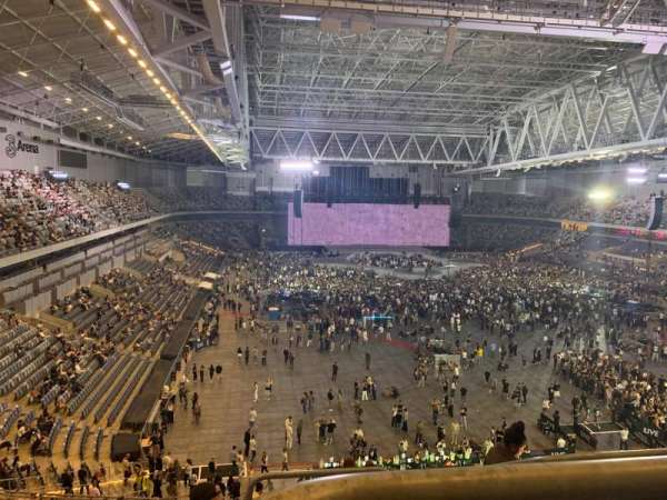 3Arena, Stockholm, section: B334, row: 13, seat: 542