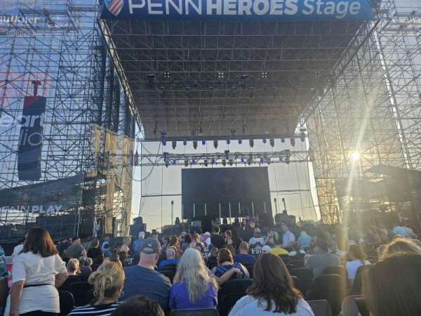 MyHeroes Stage at Penn National Race Course, section: 102, row: M, seat: 7