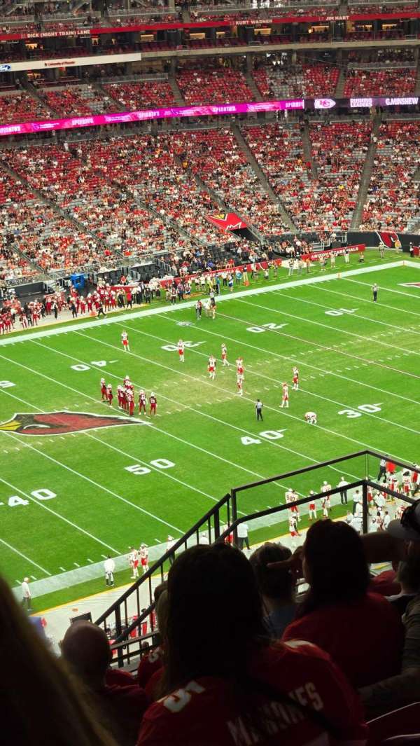 State Farm Stadium, section: 448, row: 8, seat: 11