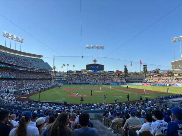 Dodger Stadium, section: 6FD, row: U, seat: 13