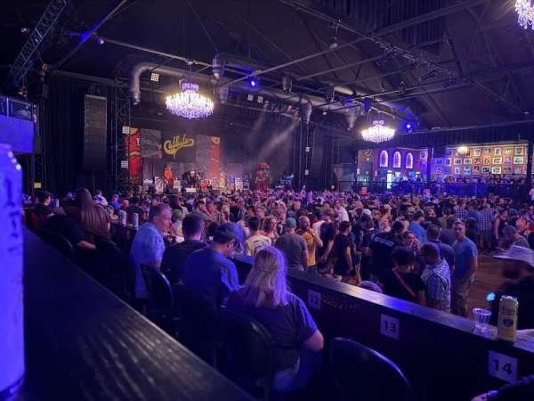 The Fillmore Auditorium, section: West, row: B, seat: 16