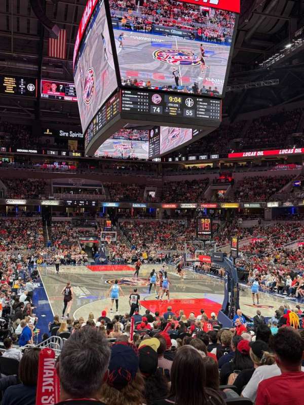 Gainbridge Fieldhouse, section: 2, row: 13, seat: 13