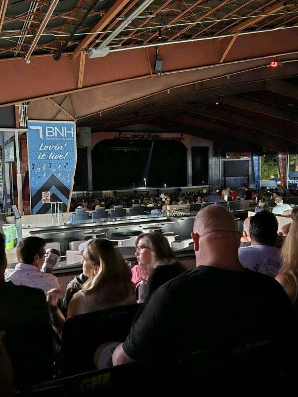 BankNH Pavilion, section: 3A, row: 5, seat: 3