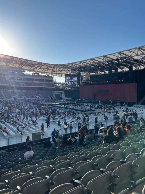BMO Stadium, section: Figueroa Club B, row: S, seat: 16