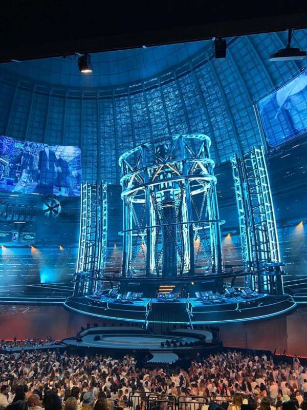 The Sphere, Vegas, section: 108, row: 26, seat: 1