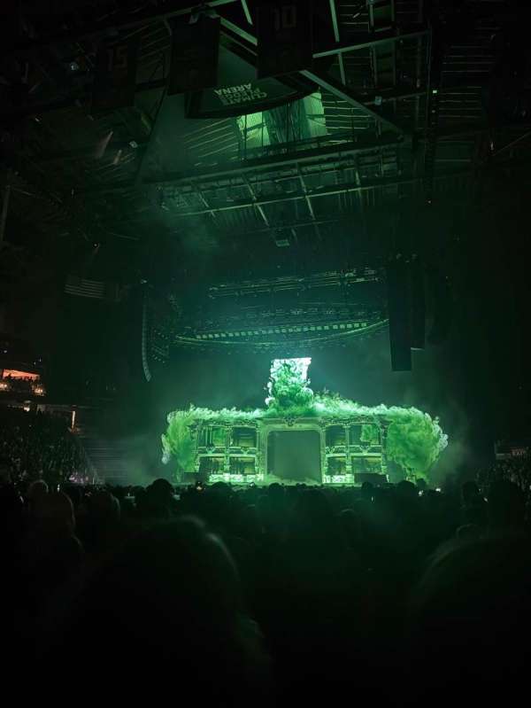 Climate Pledge Arena, section: Floor H, row: 2, seat: 10