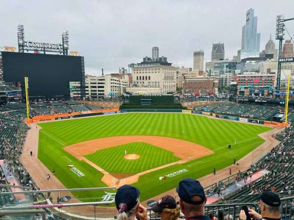Comerica Park, section: 326, row: 6, seat: 4