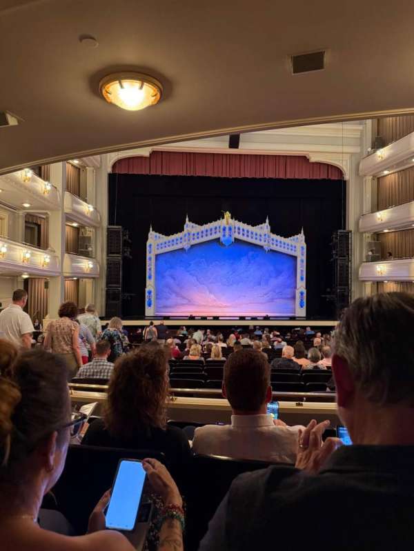 Bass Performance Hall, section: Orchestra C, row: Z, seat: 6