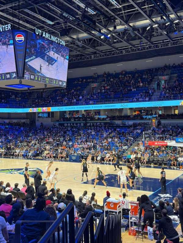 College Park Center, section: 114, row: P, seat: 27