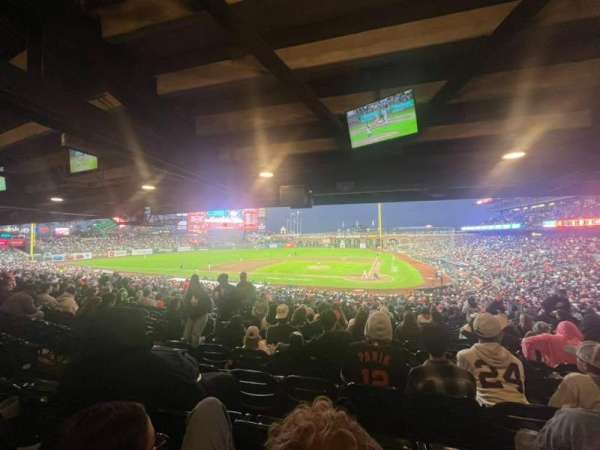 Oracle Park, section: 119, row: 40, seat: 13