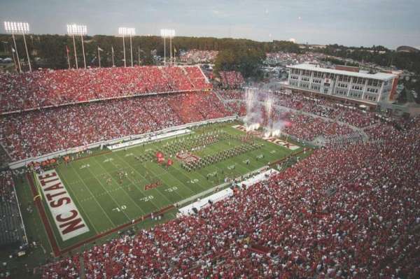 Carter-Finley Stadium, section: 2, row: M, seat: 17