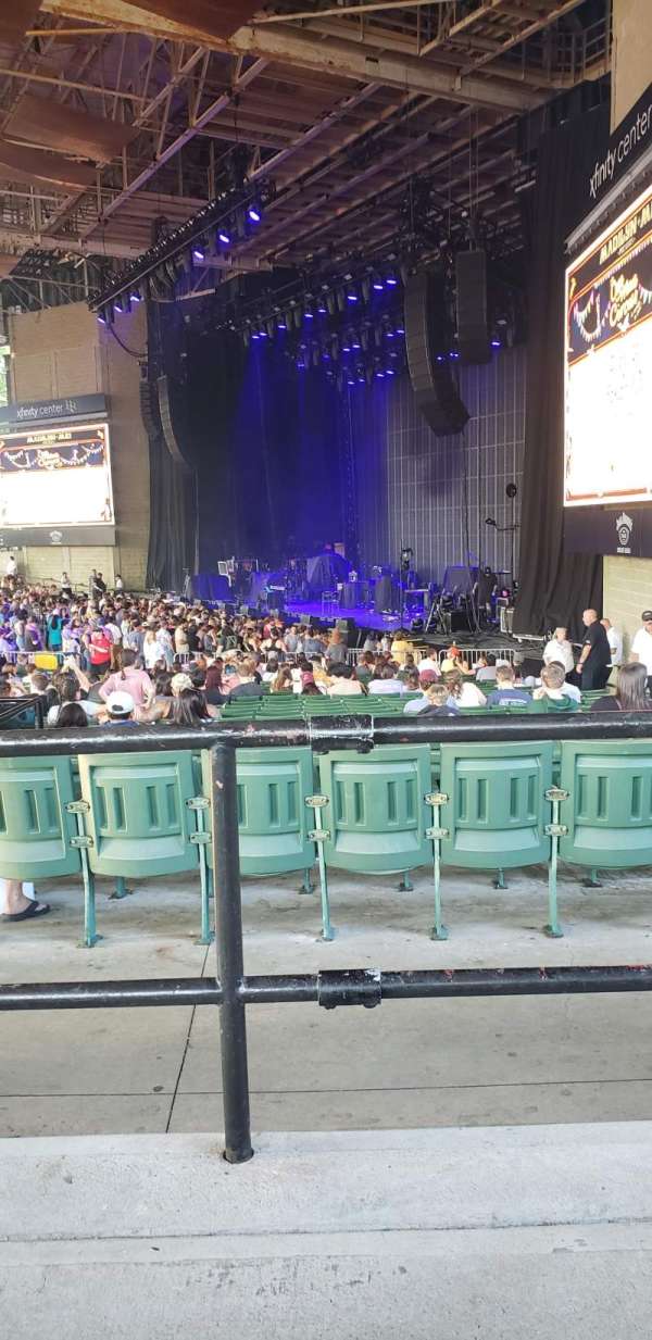 Xfinity Center, Massachusetts, section: 201, row: AA, seat: 3
