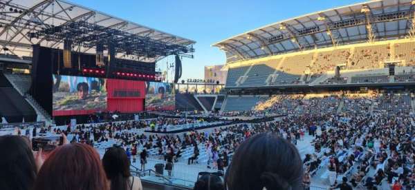 BMO Stadium, section: Field Club C, row: L, seat: 7