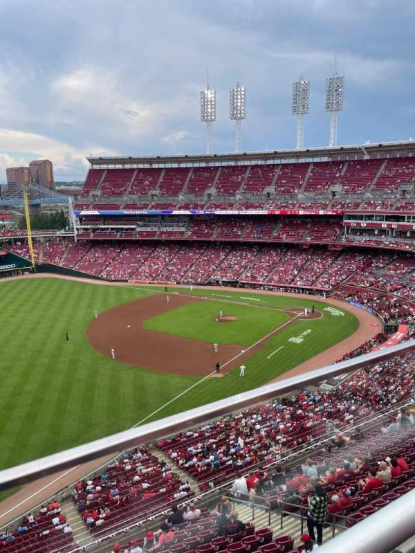 Great American Ball Park, section: 512, row: 1, seat: 12