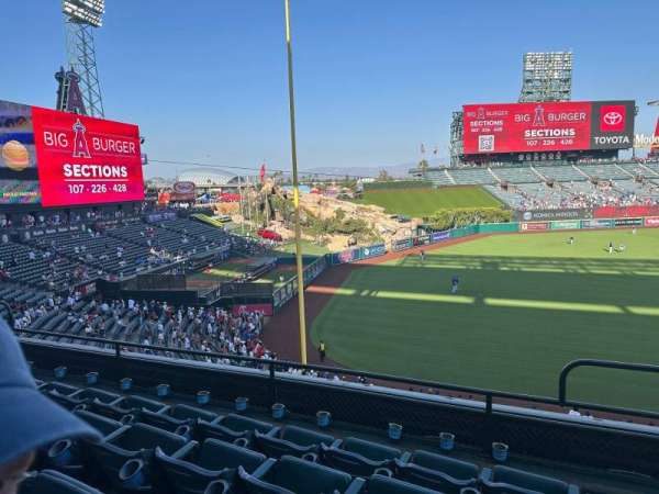 Angel Stadium, section: 307, row: E, seat: 12