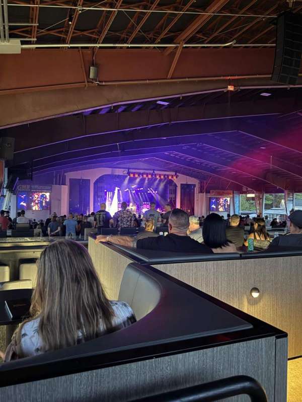 BankNH Pavilion, section: 3a, row: 1, seat: 10