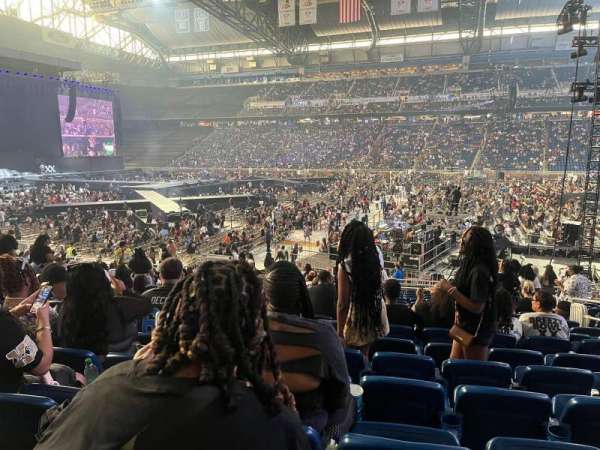 Ford Field, section: 108, row: 19, seat: 16