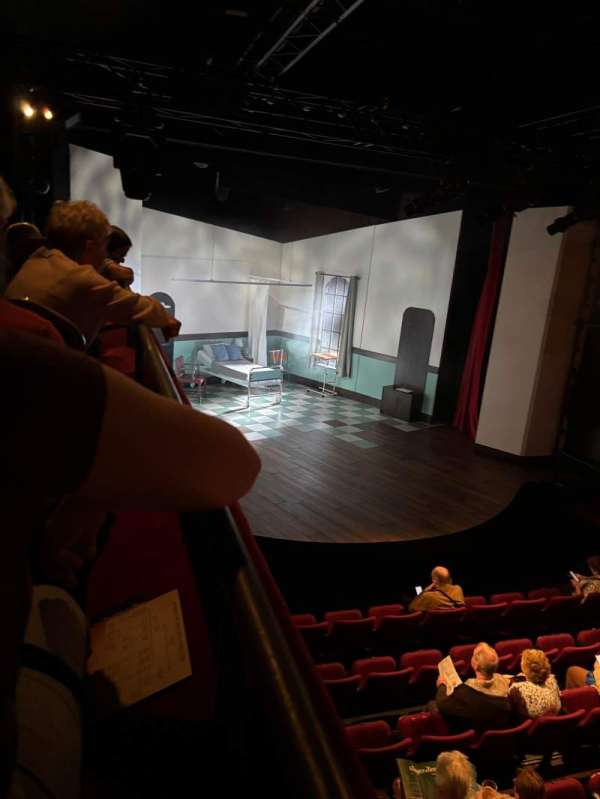 Charing Cross Theatre, section: Balcony, row: 2, seat: 6