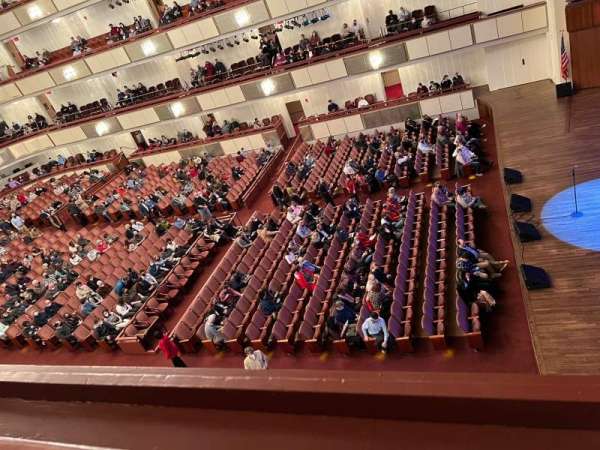 The Kennedy Center Concert Hall, section: Tier 1 R, row: A, seat: 416
