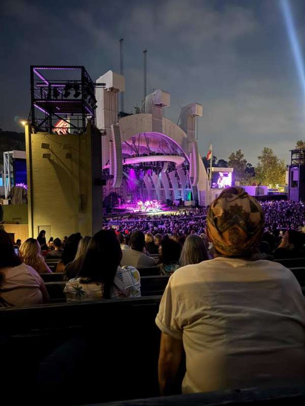 Hollywood Bowl, section: E, row: 17, seat: 39