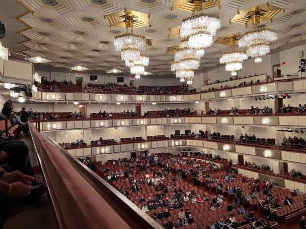 The Kennedy Center Concert Hall, section: Tier 1 R, row: A, seat: 416
