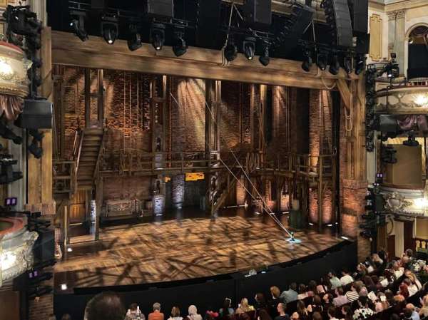 Victoria Palace Theatre, section: Royal Circle, row: C, seat: 34
