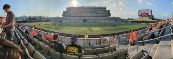Hamilton Stadium, section: 115, row: 5, seat: 3