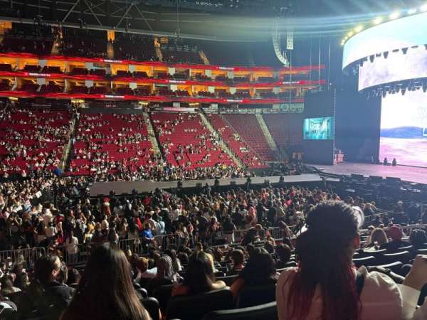 Toyota Center, section: 107, row: 13, seat: 10
