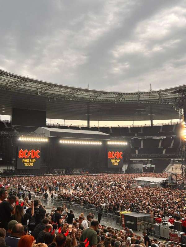 Stade de France, section: U9, row: 20, seat: 3