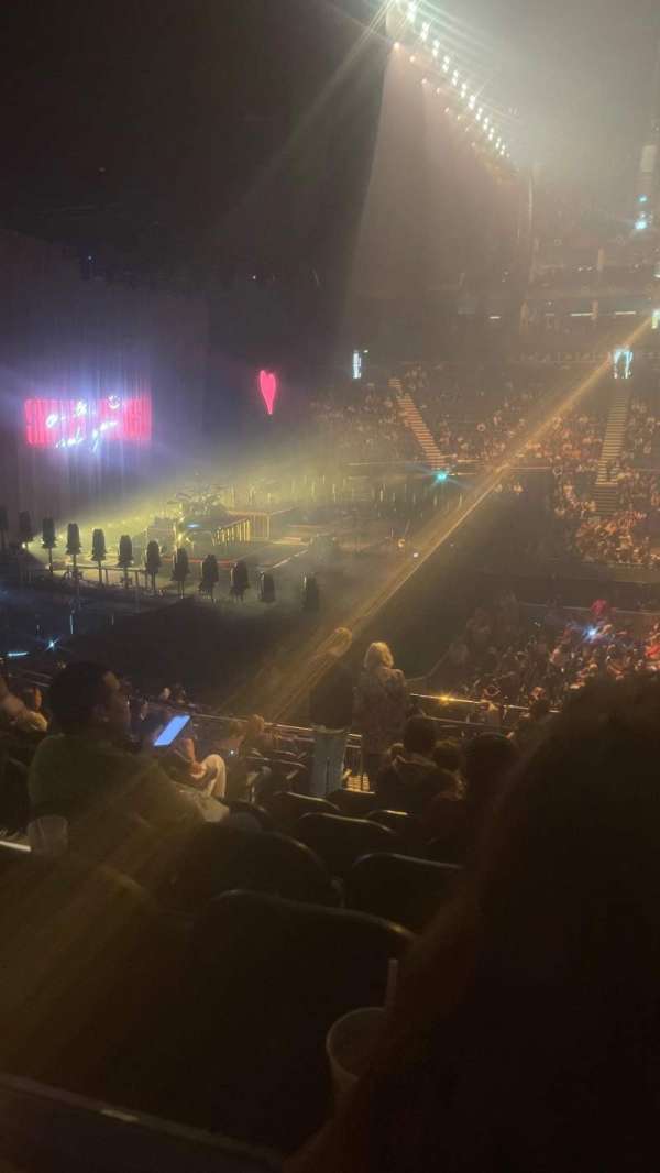The O2, London, section: 101, row: U, seat: 33
