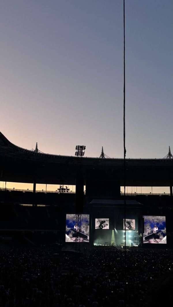 Stade de France, section: Z1, row: 24, seat: 3