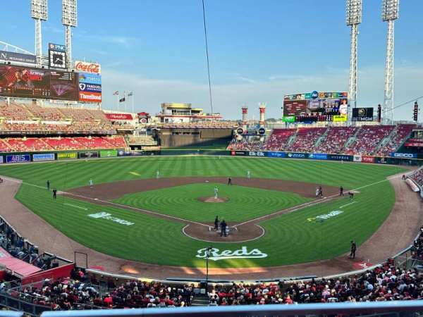 Great American Ball Park, section: 223, row: A, seat: 7