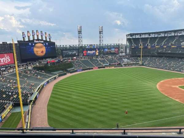 Rate Field, section: 550, row: 5, seat: 10