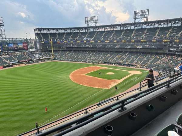 Rate Field, section: 550, row: 5, seat: 10