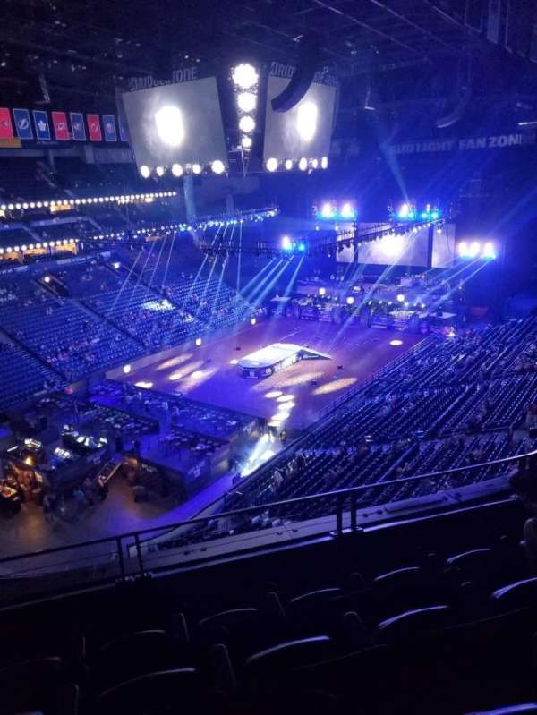 Bridgestone Arena, section: 305, row: D, seat: 5-6