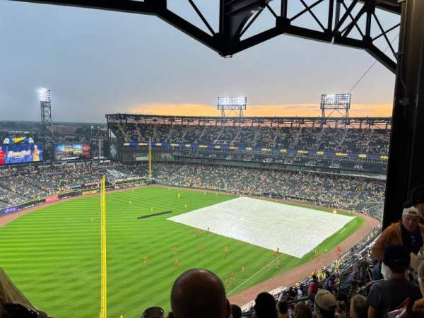 Rate Field, section: 555, row: 20, seat: 8