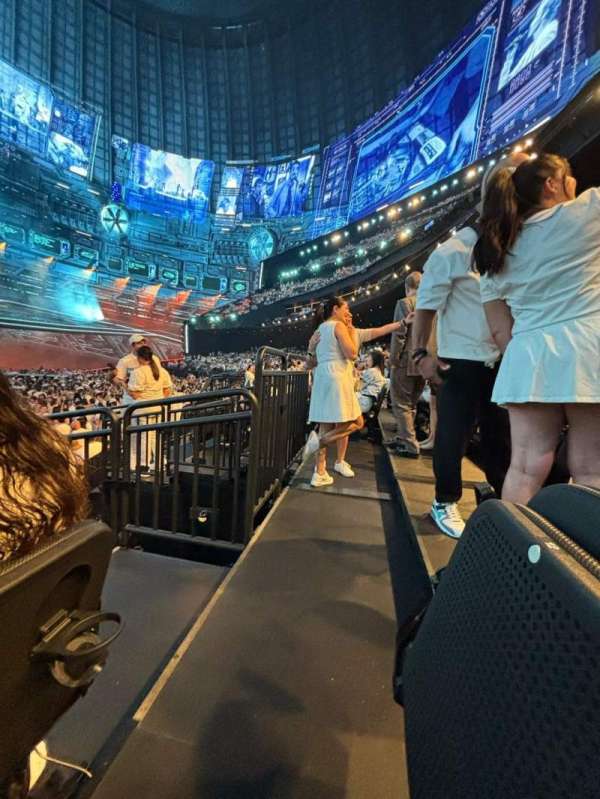 The Sphere, Vegas, section: 103, row: 15, seat: 11