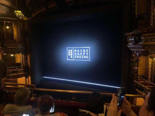 Belasco Theatre, section: Mezzanine R, row: C, seat: 8