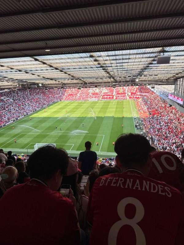 Old Trafford, section: W3105, row: 30