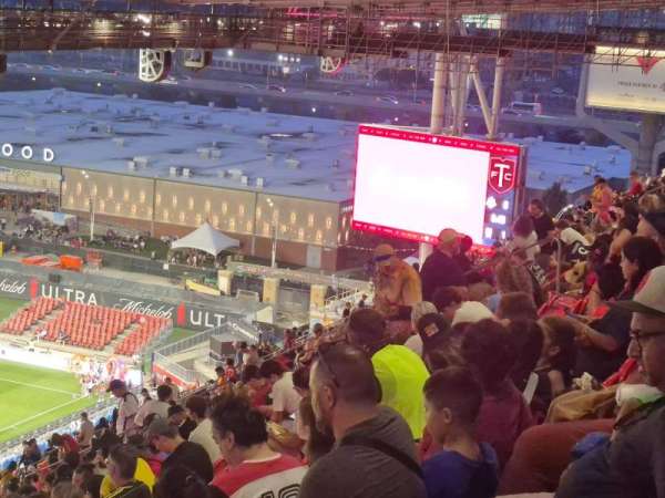 BMO Field, section: 209, row: 34, seat: 32