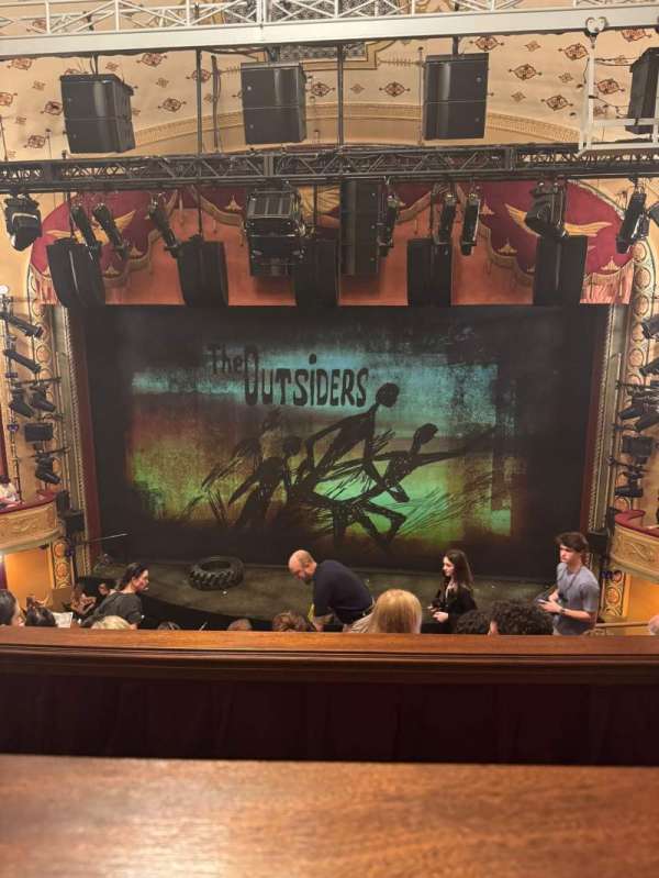 Bernard B. Jacobs Theatre, section: Mezzanine C, row: E, seat: 101