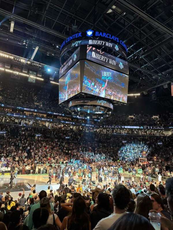 Barclays Center, section: 25, row: 13, seat: 15