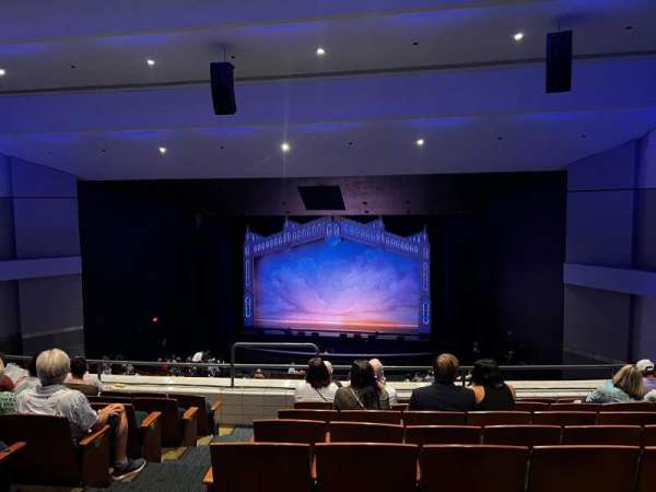 ovens auditorium, section: Mezzanine C, row: HH, seat: 2