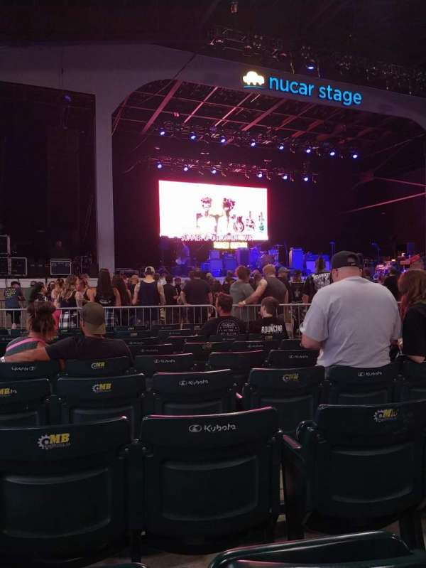BankNH Pavilion, section: 1A, row: 16, seat: 19