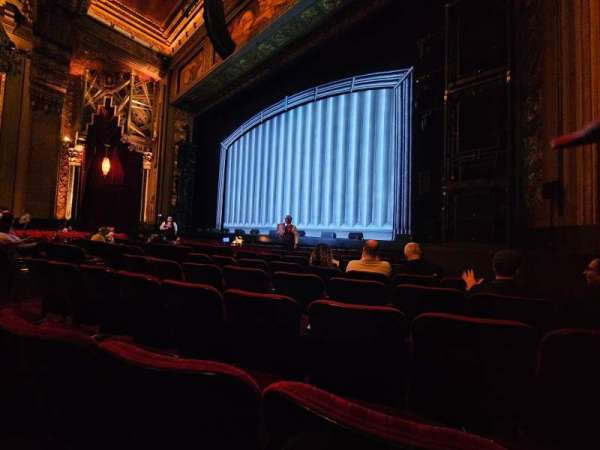 Hollywood Pantages Theatre, section: Orchestra R, row: G, seat: 200