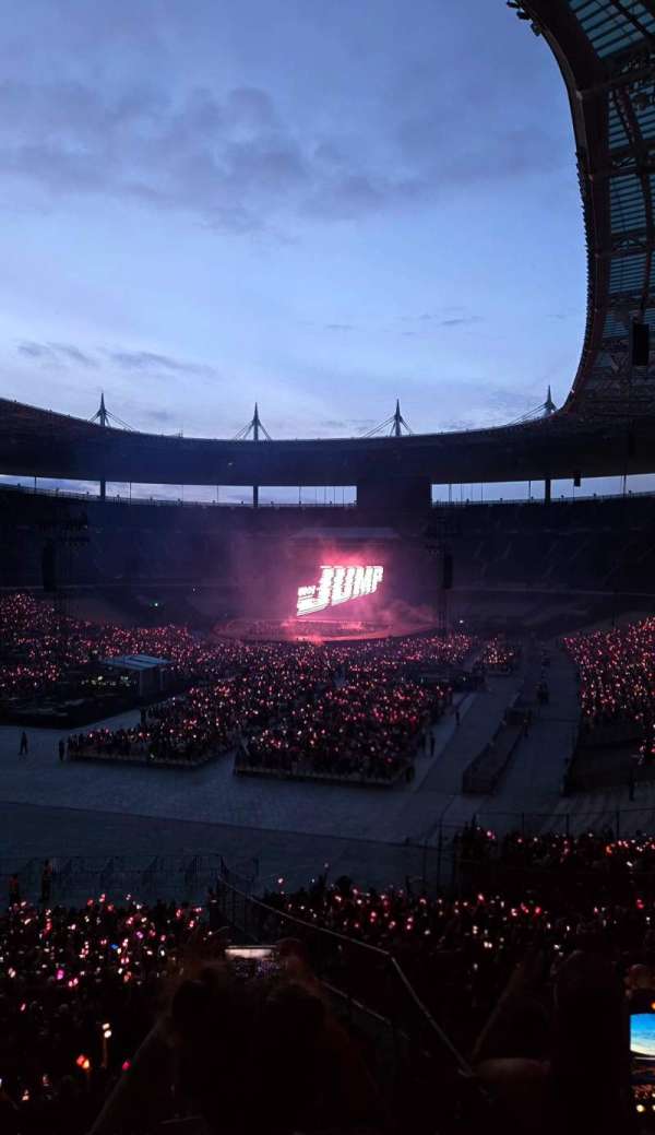 Stade de France, section: A10, row: 40, seat: 25
