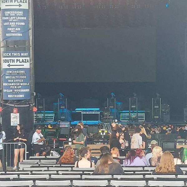 Credit Union 1 Amphitheatre, section: 204, row: LLL, seat: 55